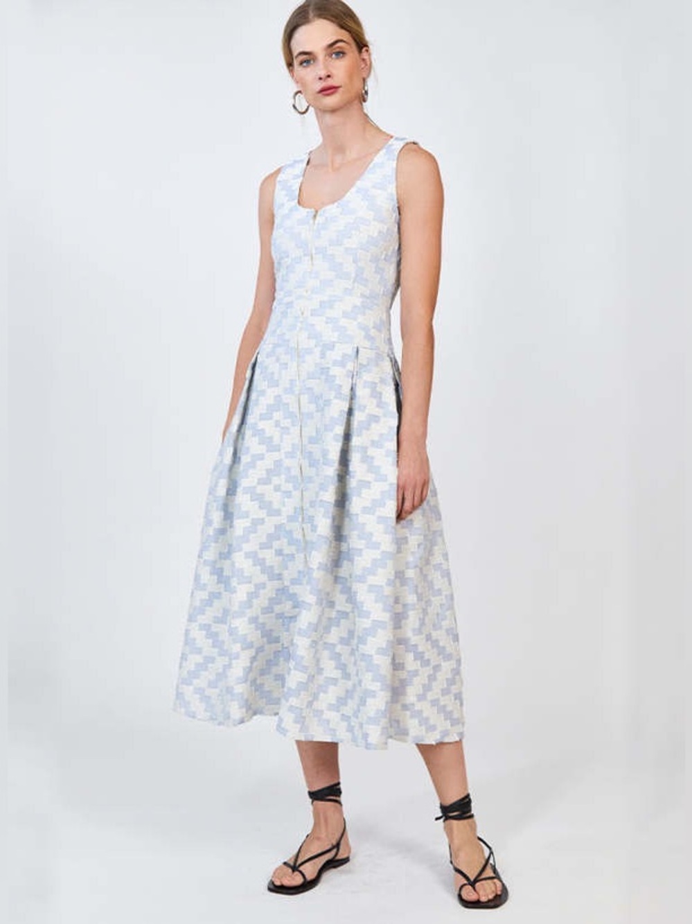 Hunter Bell Thompson Midi Dress - size 2